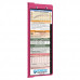 WhiteCoat Clipboard® Vertical - Pink Pediatric Edition