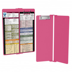 WhiteCoat Clipboard® Vertical - Pink Pharmacy Edition