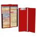 WhiteCoat Clipboard® Vertical - Red Anesthesia Edition