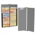 WhiteCoat Clipboard® Vertical - Silver Anesthesia Edition