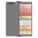 WhiteCoat Clipboard® Vertical - Silver Physical Therapy Edition