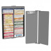 WhiteCoat Clipboard® Vertical - Silver Pediatric Edition