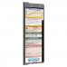 WhiteCoat Clipboard® Vertical - Silver Pediatric Edition