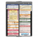 WhiteCoat Clipboard® Vertical - Silver Pediatric Edition