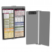 WhiteCoat Clipboard® Vertical - Silver Pharmacy Edition