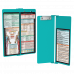 WhiteCoat Clipboard® Vertical - Teal Occupational Therapy Edition