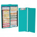 WhiteCoat Clipboard® Vertical - Teal Pediatric Edition