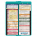 WhiteCoat Clipboard® Vertical - Teal Pediatric Edition