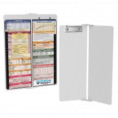 WhiteCoat Clipboard® Vertical - White Pediatric Edition