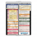 WhiteCoat Clipboard® Vertical - White Pediatric Edition