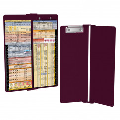 WhiteCoat Clipboard® Vertical - Wine Anesthesia Edition