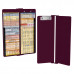WhiteCoat Clipboard® Vertical - Wine Anesthesia Edition