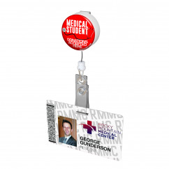 Medical Student Donations Button Badge Reel