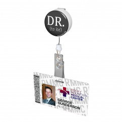 Dr. To Be Button Badge Reel