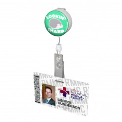 Lookin Sharp Button Badge Reel