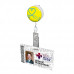 Stethoscope Heart Button Badge Reel 