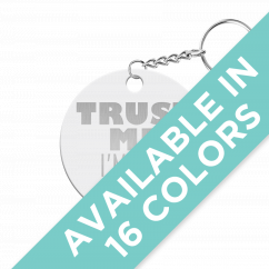 Trust Me I’m the Doctor Circle Keychain