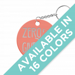 Zero Fox Given Circle Keychain