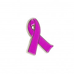 Pink Lapel Ribbon Pin