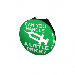 Can You Handle a Little Prick Stethoscope Button