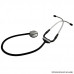 Stethoscope Bridge ID Tag - Black 